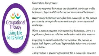 Occupational Performance in Occupational Therapy