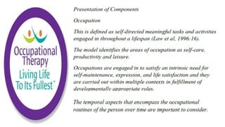 Occupational Performance in Occupational Therapy