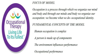 Occupational Performance in Occupational Therapy
