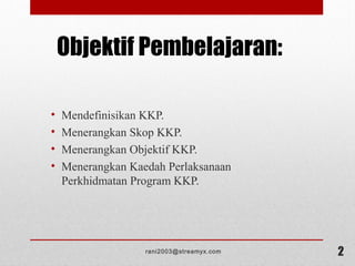 Skop Program OCCUPATIONAL SAFETY AND HEALTH WORKERS - MANAGEMENT SYSTEM | PPT