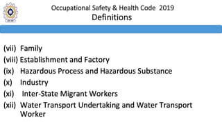 Osh Code List Occupational Safety, Health and Working Conditions Code 2020.pdf