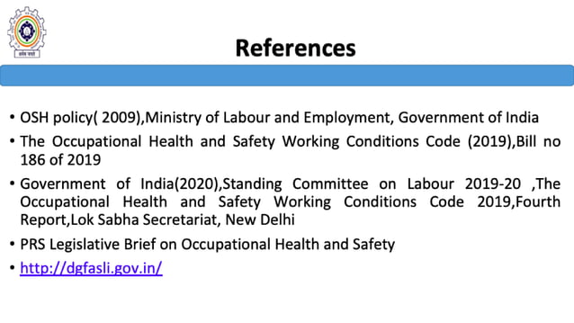 demystifying labour code series: occupational safety... Occupational Safety, Health and Working Conditions Code 2020.pdf