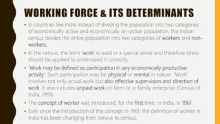 Occupational Structure | PPTX