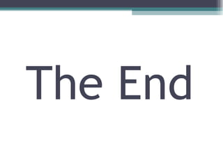 The End 