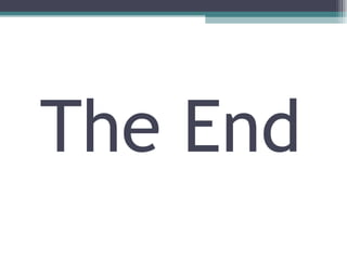 The End 