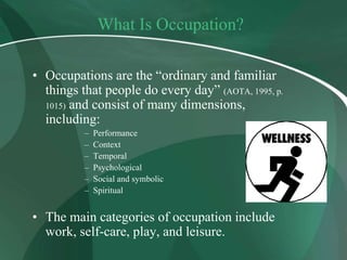 Occupational therapy | PPT
