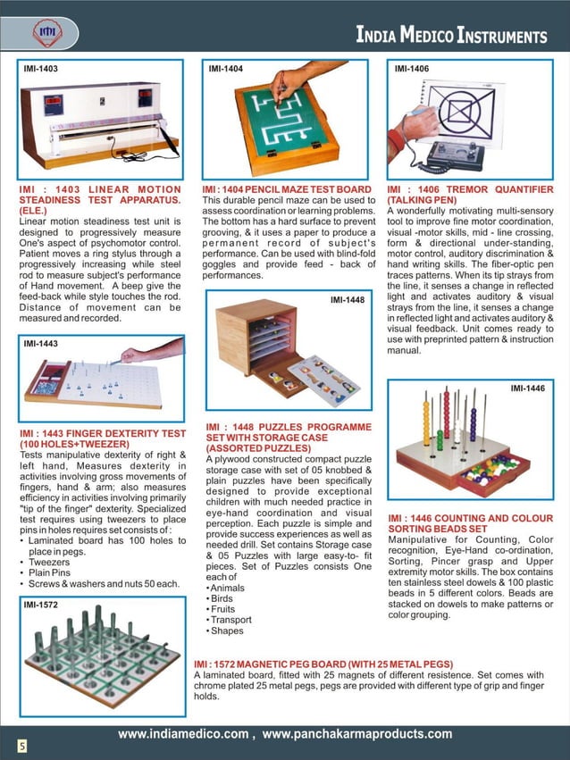 Occupational therapy catalogue 2014 PDF