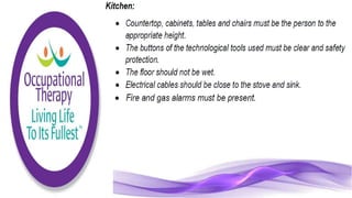 Occupational Therapy for the Elderly Population