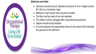 Occupational Therapy for the Elderly Population