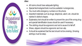 Occupational Therapy for the Elderly Population