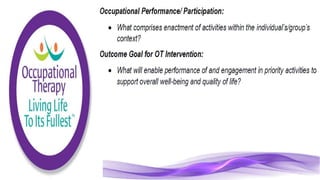 Occupational Therapy for the Elderly Population
