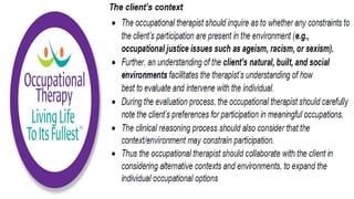 Occupational Therapy for the Elderly Population