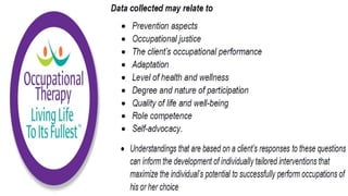 Occupational Therapy for the Elderly Population