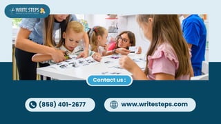 (858) 401-2677 www.writesteps.com
Contact us :
 