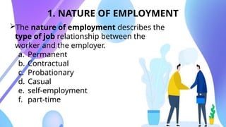 Occupational Wellness(NATURE OF EMPLOYMENT).pptx