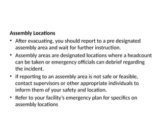 Comprehensive OSHA Safety Audits and Emergency Preparedness in the ...