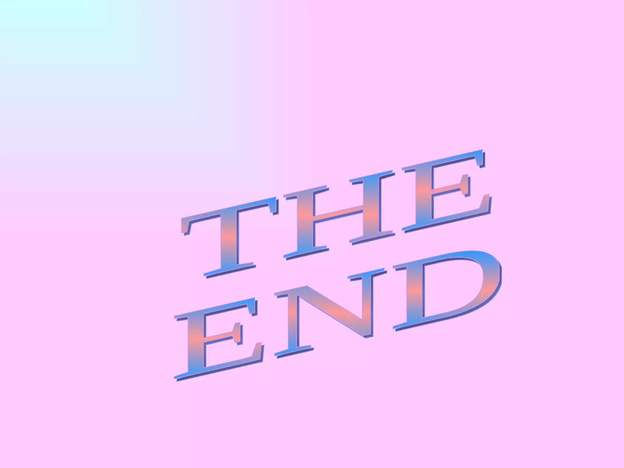 THE END 