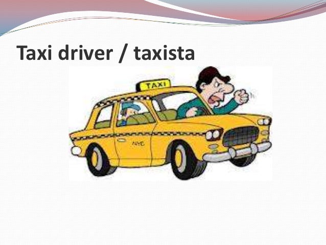 que significa taxi driver en ingles