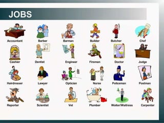 Occupations & jobs | PPTX