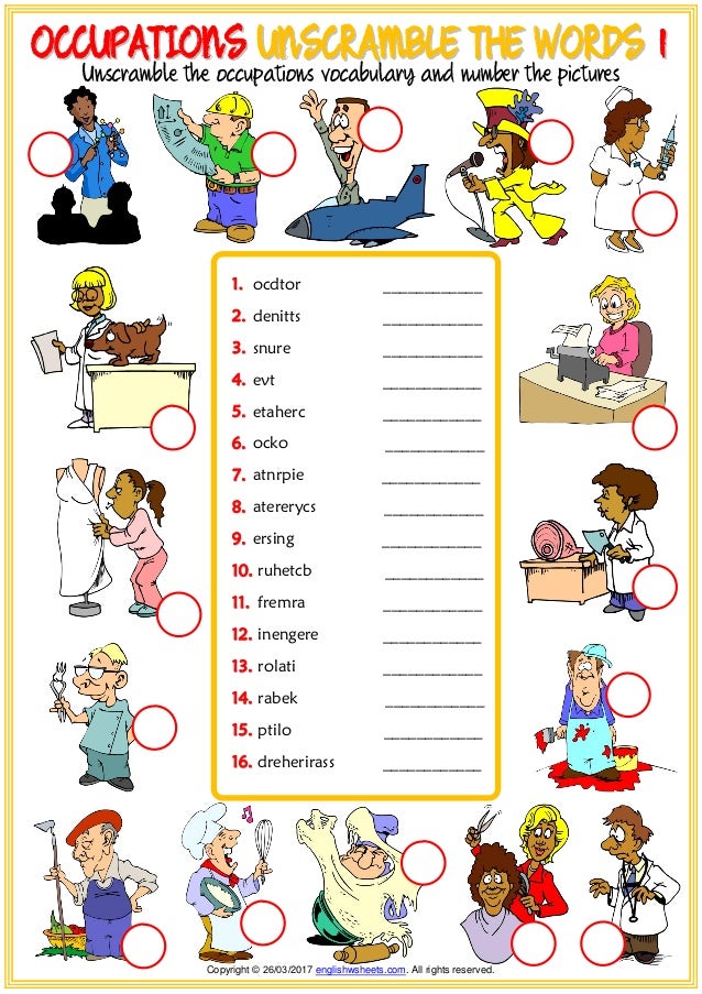 Job Printable Worksheets For Kids The Inspired Counselor Career Job Printable Worksheets For Kids The Inspired Counselor Career