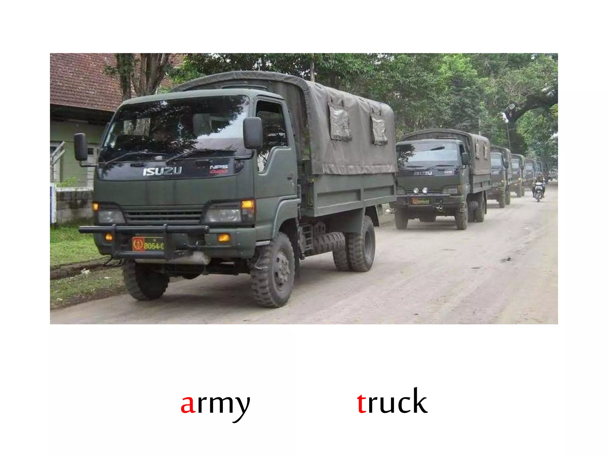 army truck