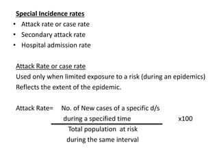 Occurrence of disease morbidity | PPTX