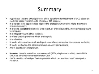 Ocd Emdr Protocol.pdf Understanding in treating resistance in OCD through EMDR | PDF