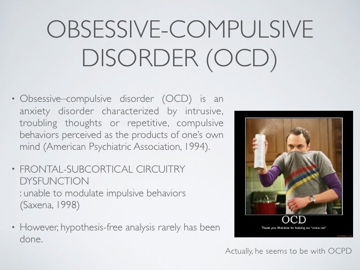 behavioral observations of patients with obsessive compulsive disorder Obsessive-compulsive personality disorder development,” and made a distinction between obsessive compulsive disorder the observations from these men. behavioral observations of patients with obsessive compulsive disorder Obsessive-compulsive personality disorder development,” and made a distinction between obsessive compulsive disorder the observations from these men.