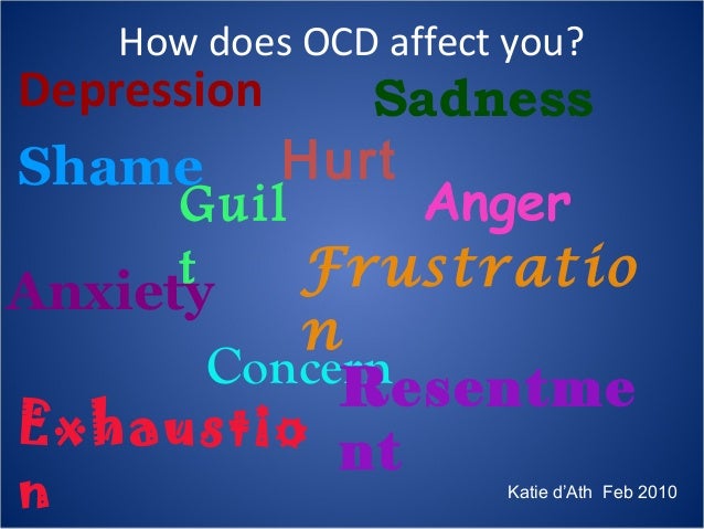 Impact Of OCD On Family Members