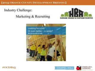 Industry Challenge:
Marketing & Recruiting
 