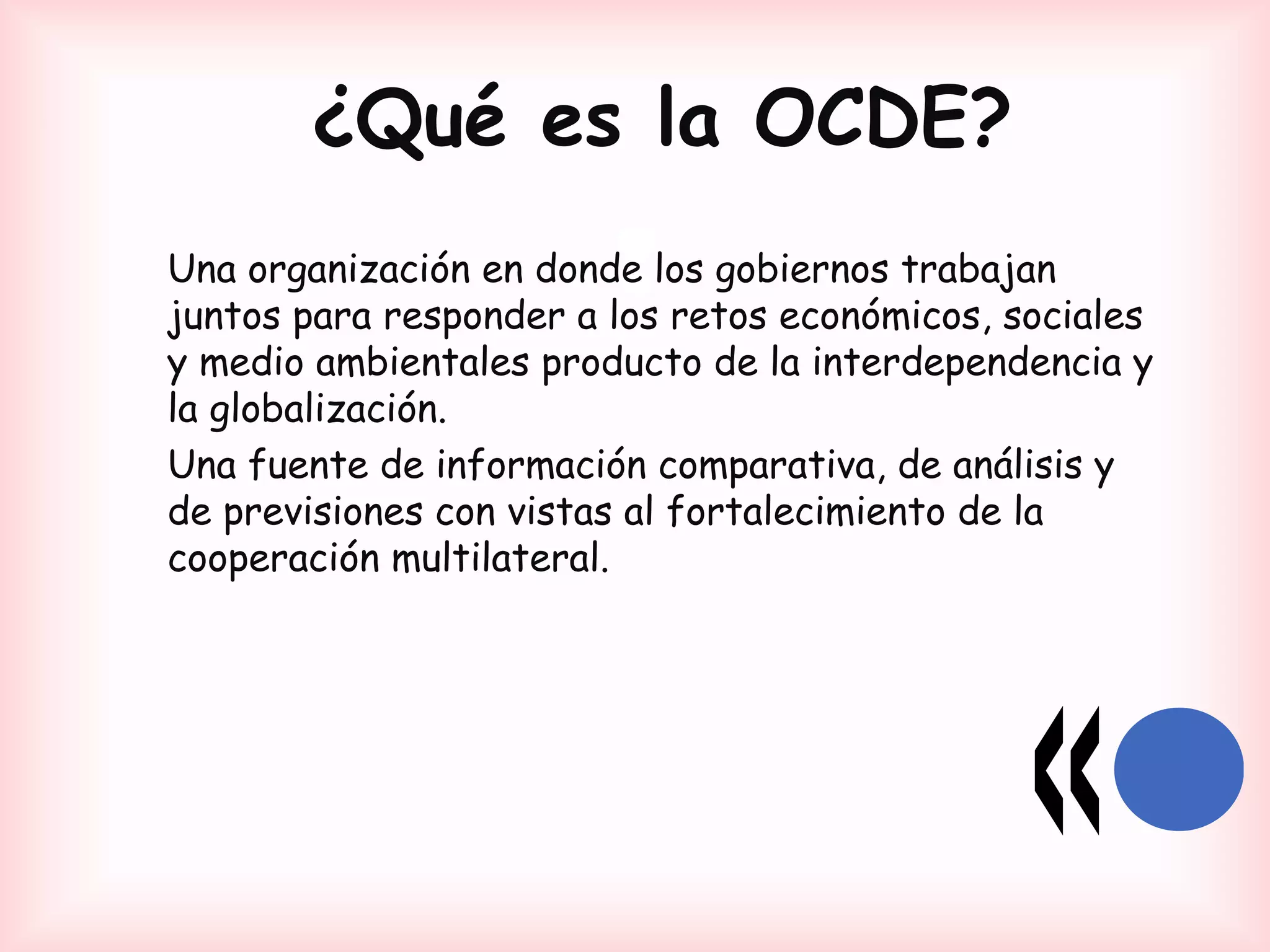 Ocde diapositivas | PPT