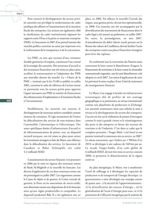 Perspectives économiques Maroc 2008