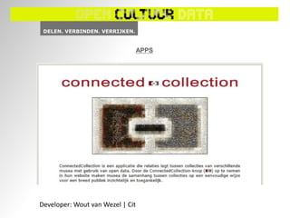 APPS




Developer: Wout van Wezel | Cit
 