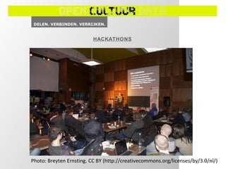 HACKATHONS
Photo: Breyten Ernsting. CC BY (http://creativecommons.org/licenses/by/3.0/nl/)
 