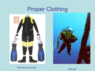 Proper Clothing Normal scuba suit JIM suit