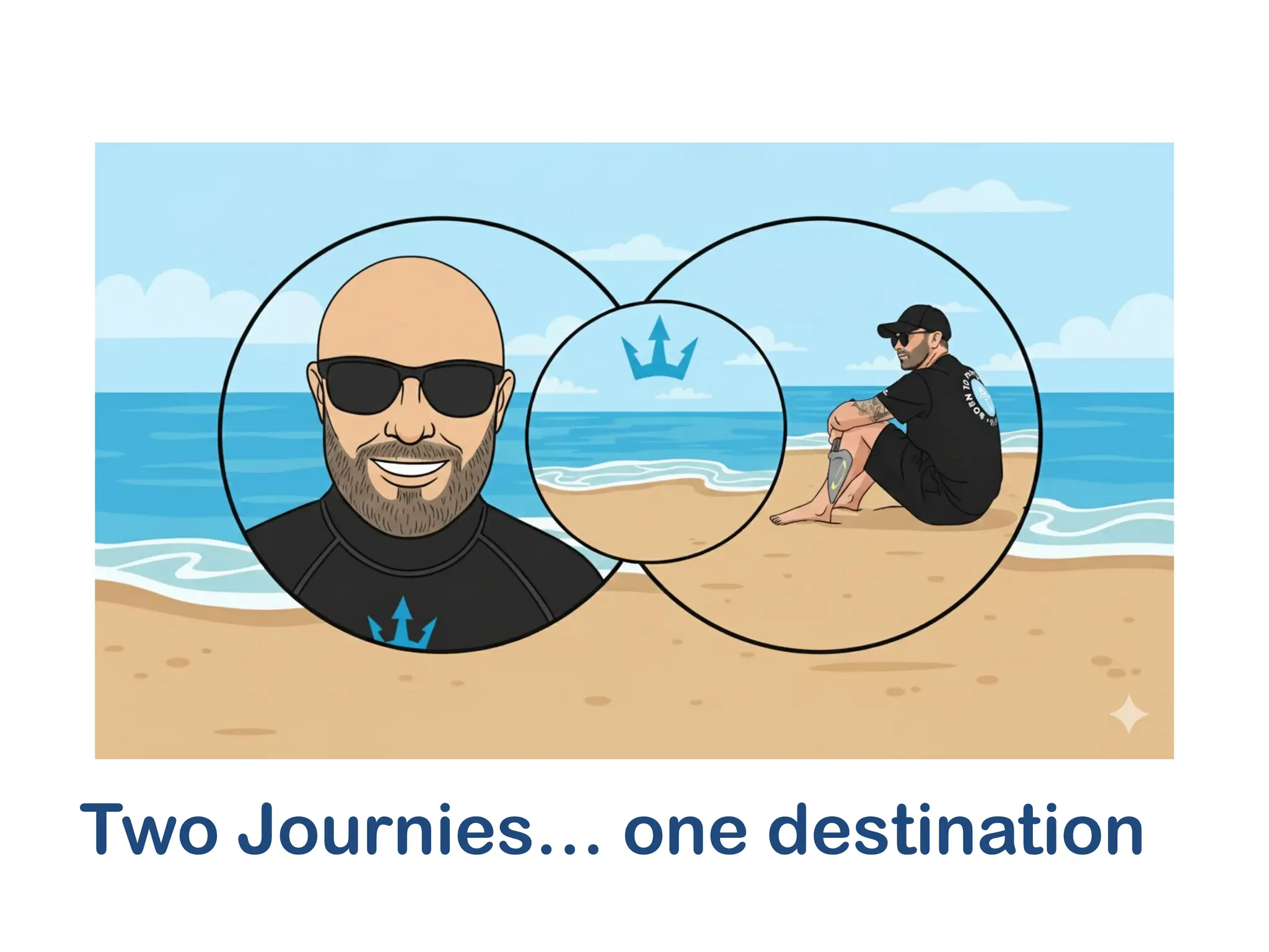 Two Journies… one destination
 