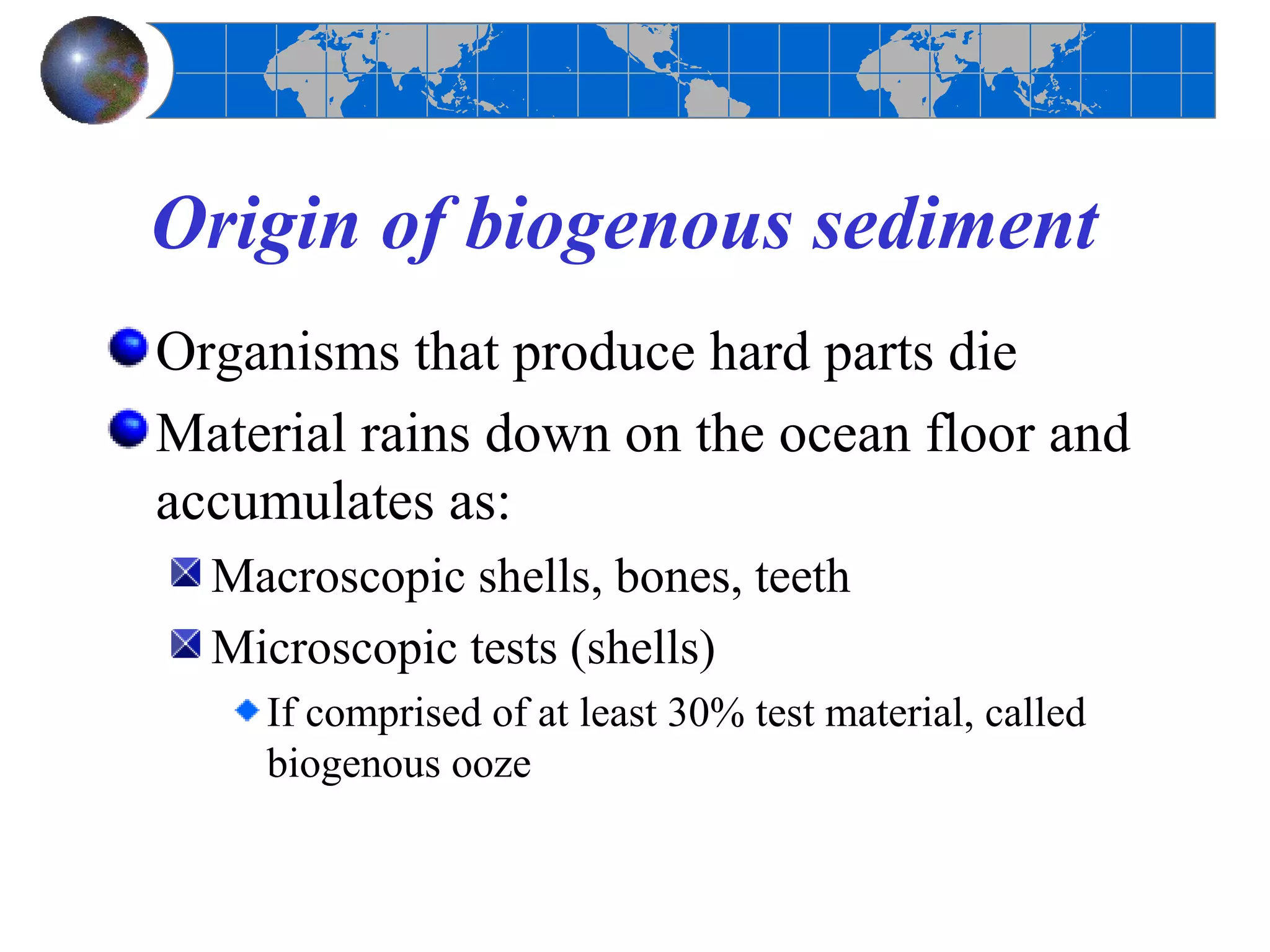 Ocean Deposits | PPT