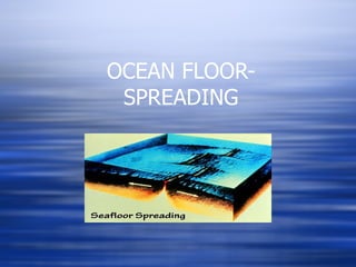 OCEAN FLOOR-SPREADING 
