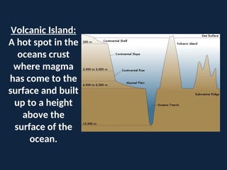 Exploring Ocean Floor Features for Middle School | PPT