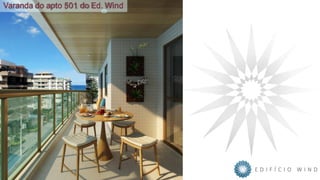 Varanda do apto 501 do Ed. Wind
 