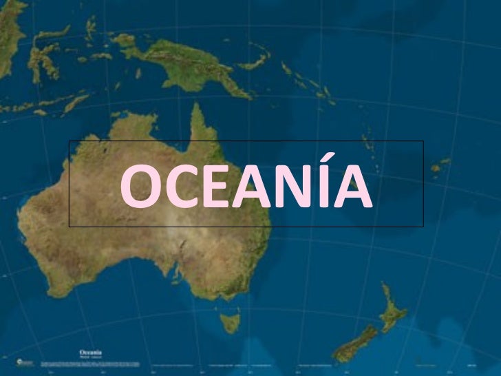 Resultado de imagen para oceania