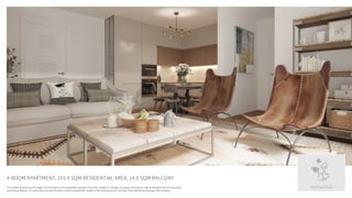 4-ROOM APARTMENT, 103.9 SQM RESIDENTIAL AREA, 14.9 SQM BALCONY
2-12 ‫קומה‬
A1-L | ‫חדרים‬ 4
‫מרפסת‬ ‫מ״ר‬ 14.9 + ‫מ״ר‬ 103.9
‫צ‬ ‫ד‬
‫מז‬
‫מע‬
A1-R
A1-L
The rendering shown on this page is for illustration and visualization purposes only and is subject to change, including in accordance with building permits and planning
authority guidelines. The sales plans and specifications will be finalized after receipt of the building permit, and they alone shall be binding upon the company.
 