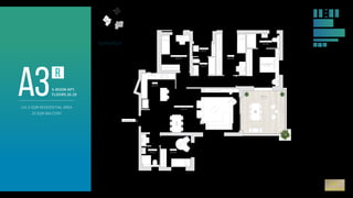 141.3 SQM RESIDENTIAL AREA
20 SQM BALCONY
A3R
5-ROOM APT.
FLOORS 26-29
20.12.2020 .‫החברה‬ ‫את‬ ‫יחייבו‬ ‫בלבד‬ ‫והם‬ ‫הבנייה‬ ‫היתר‬ ‫קבלת‬ ‫לאחר‬ ‫שיערכו‬ ‫כפי‬ ‫המכר‬ ‫ותכניות‬ ‫המפרטים‬ .‫התכנון‬ ‫גורמי‬ ‫והנחיות‬ ‫בנייה‬ ‫התרי‬ ‫פי‬ ‫על‬ ‫לרבות‬ ,‫לשינויים‬ ‫וכפופים‬ ‫בלבד‬ ‫והדמיה‬ ‫המחשה‬ ‫לצורך‬ ‫הינם‬ ‫זה‬ ‫בדף‬ ‫והפרטים‬ ‫התכנית‬
‫ממ״ד‬ / ‫נה‬‫שי‬ .‫ח‬
272 / 345
‫הורים‬ ‫שינה‬ .‫ח‬
317 / 362
‫כניסה‬
‫שינה‬ .‫ח‬
282 / 402
‫שינה‬ .‫ח‬
292 / 304
‫אמבטיה‬ .‫ח‬
215 / 170
‫מטבח‬
325 / 347
‫אוכל‬ ‫ופינת‬ ‫דיור‬ .‫ח‬
957 / 425
‫מרפסת‬
405 / 420
‫הורים‬ ‫רחצה‬ .‫ח‬
295 / 134
‫רחצה‬ .‫ח‬
173 / 195
‫שירות‬ .‫מ‬
222 / 117
26-29 ‫קומה‬
A3-R | ‫חדרים‬ 5
‫מרפסת‬ ‫מ״ר‬ 20 + ‫מ״ר‬ 141.3
‫צ‬ ‫ד‬
‫מז‬
‫מע‬
A3-R
A3-L
1.2.2021 .‫החברה‬ ‫את‬ ‫יחייבו‬ ‫בלבד‬ ‫והם‬ ‫הבנייה‬ ‫היתר‬ ‫קבלת‬ ‫לאחר‬ ‫שיערכו‬ ‫כפי‬ ‫המכר‬ ‫ותכניות‬ ‫המפרטים‬ .‫התכנון‬ ‫גורמי‬ ‫והנחיות‬ ‫בנייה‬ ‫התרי‬ ‫פי‬ ‫על‬ ‫לרבות‬ ,‫לשינויים‬ ‫וכפופים‬ ‫בלבד‬ ‫והדמיה‬ ‫המחשה‬ ‫לצורך‬ ‫הינם‬ ‫זה‬ ‫בדף‬ ‫והפרטים‬ ‫התכנית‬
‫שינה‬ .‫ח‬
292 / 304
‫רחצה‬ .‫ח‬
173 / 195
‫צ‬ ‫ד‬
‫מז‬
‫מע‬
A3-R
A3-L
The plan and details shown on this page are for illustration and visualization purposes only and are subject to change, including in accordance with building permits and
planning authority guidelines. The sales plans and specifications will be finalized after receipt of the building permit, and they alone shall be binding upon the company.
Master Bathroom
Master Bedroom
Bedroom
Bedroom
Utility Room
Bedroom / Safe Room
Living Room & Dining Area
Kitchen
ENTRANCE
Bathroom
Bathroom
Balcony
 