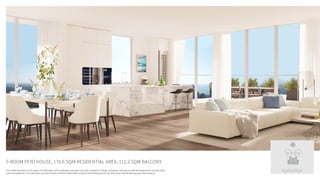 ‫צ‬
‫ד‬
‫מז‬
‫מע‬
A3-L A3-R
-
844
-
- 202 -
C
29 ‫קומה‬
‫מרפסת‬ ‫מ״ר‬ 112.2 + ‫מ״ר‬ 176.6
SKYLINE P
5-ROOM PENTHOUSE, 176.6 SQM RESIDENTIAL AREA, 112.2 SQM BALCONY
The rendering shown on this page is for illustration and visualization purposes only and is subject to change, including in accordance with building permits and planning
authority guidelines. The sales plans and specifications will be finalized after receipt of the building permit, and they alone shall be binding upon the company.
 