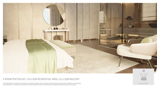 ‫צ‬
‫ד‬
‫מז‬
‫מע‬
A3-L A3-R
-
844
-
- 202 -
C
29 ‫קומה‬
‫מרפסת‬ ‫מ״ר‬ 112.2 + ‫מ״ר‬ 176.6
SKYLINE P
5-ROOM PENTHOUSE, 176.6 SQM RESIDENTIAL AREA, 112.2 SQM BALCONY
The rendering shown on this page is for illustration and visualization purposes only and is subject to change, including in accordance with building permits and planning
authority guidelines. The sales plans and specifications will be finalized after receipt of the building permit, and they alone shall be binding upon the company.
 