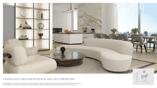 ‫צ‬
‫ד‬
‫מז‬
‫מע‬
D-L
D-R
31 ‫קומה‬
‫מרפסת‬ ‫מ״ר‬ 108.1 ‫סה״כ‬ + ‫מ״ר‬ 8
SKYLINE
5-ROOM DUPLEX, 286.6 SQM RESIDENTIAL AREA, 182.4 SQM BALCONY
The rendering shown on this page is for illustration and visualization purposes only and is subject to change, including in accordance with building permits and planning
authority guidelines. The sales plans and specifications will be finalized after receipt of the building permit, and they alone shall be binding upon the company.
 