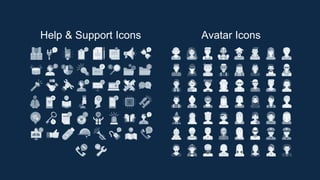 Help & Support Icons Avatar Icons
 