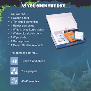 Ocean Raiders Rule Book