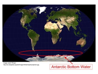 Image credit: PD-gov http://en.wikipedia.org/wiki/Image:Winkel-tripel-projection.jpg Antarctic Bottom Water 