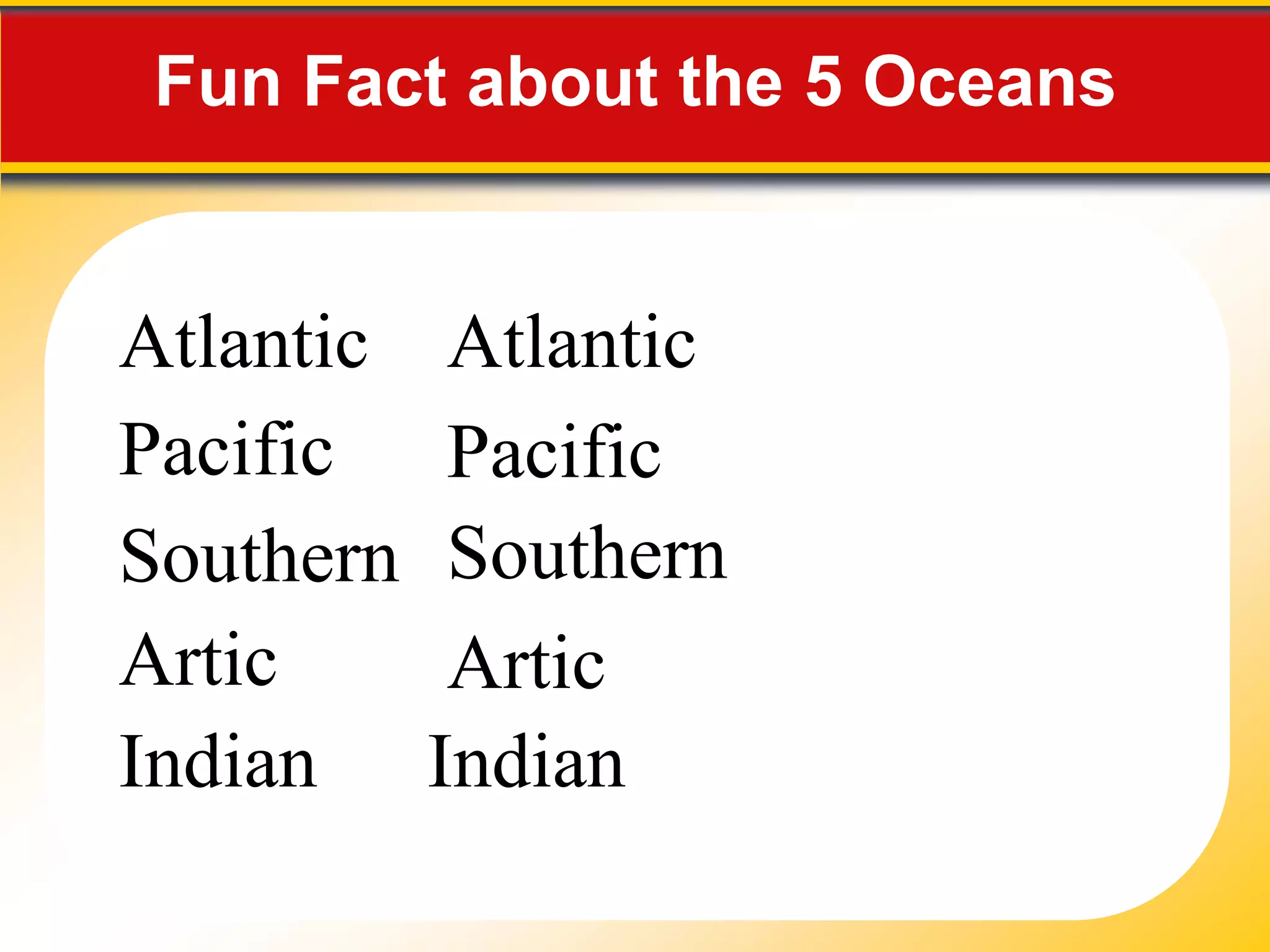 Variations in Ocean
   Water Density
 